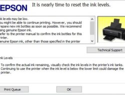 Penyebab Printer Epson L3110, L3150, L3100, L3001 Error